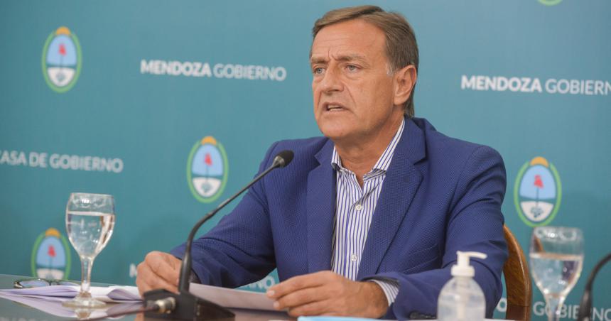 El gobernador mendocino furioso por el palazo a Portezuelo del Viento