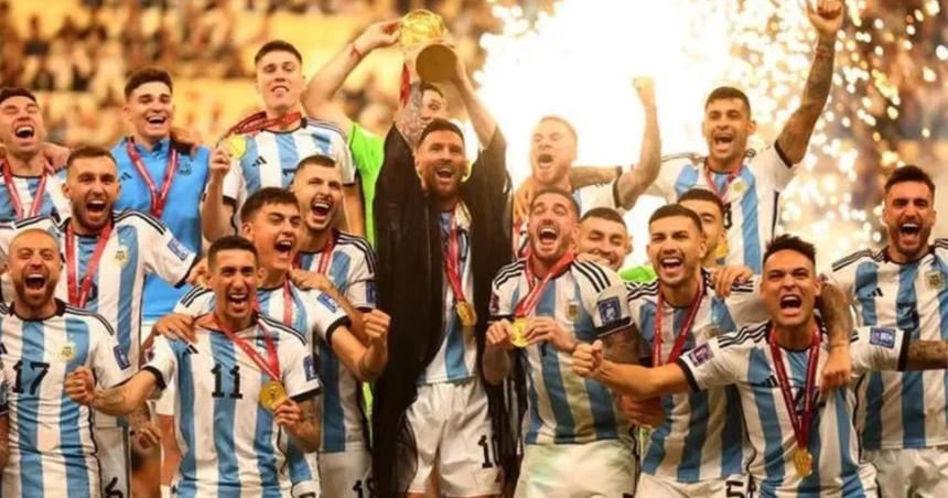 A un mes de Argentina campeoacuten del mundo