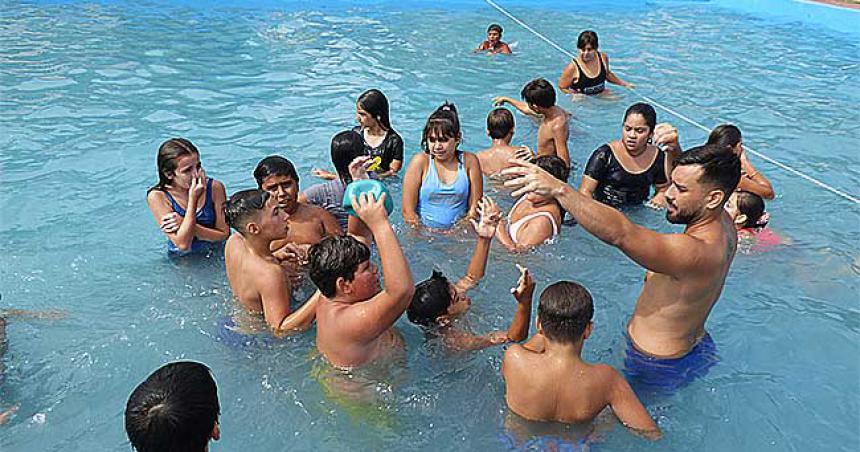 Alta participacioacuten en las colonias de vacaciones en Santa Rosa