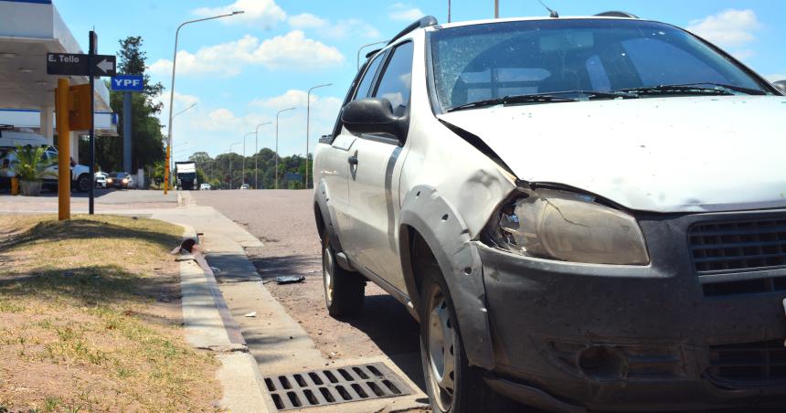 Otro choque en el cruce de Ruta Nacional 5 y la calle Tello