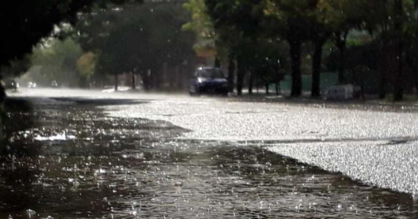 Llovieron 345 miliacutemetros en Santa Rosa