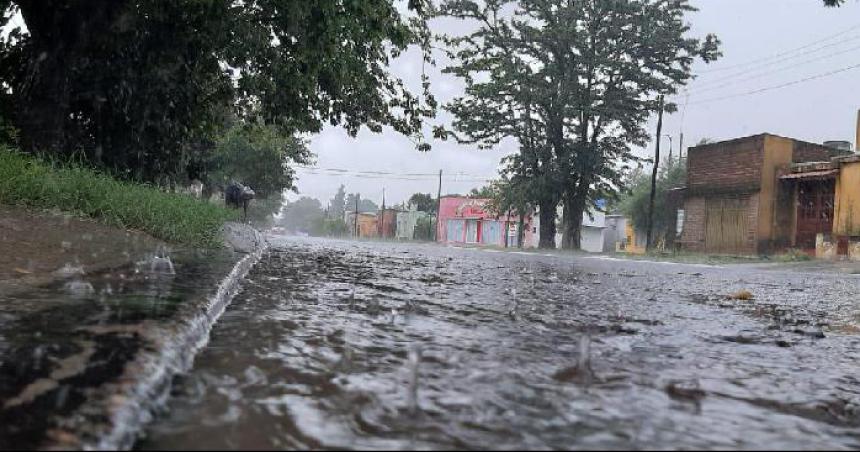 La lluvia pueblo por pueblo