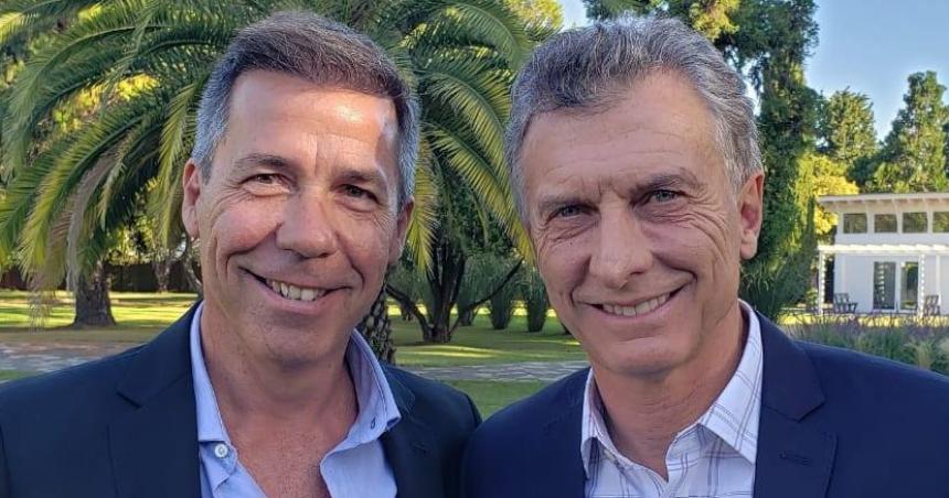 Ardohain en una  cumbre con Macri en Bariloche