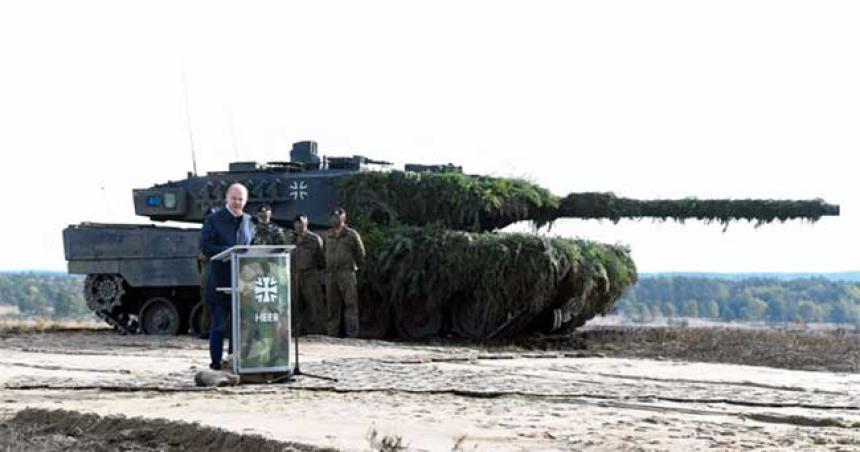 Alemania y Estados Unidos avanzan hacia decisioacuten de enviar tanques a Ucrania