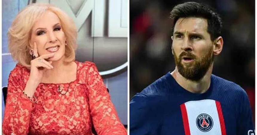 Mirtha Legrand recibioacute un regalo de Lionel Messi pero no se lo quedaraacute- el emotivo fin que le daraacute