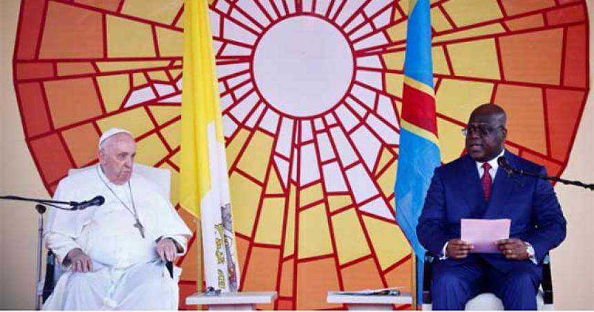 El papa Francisco llegoacute al Congo y dio un fuerte discurso contra los paiacuteses ricos