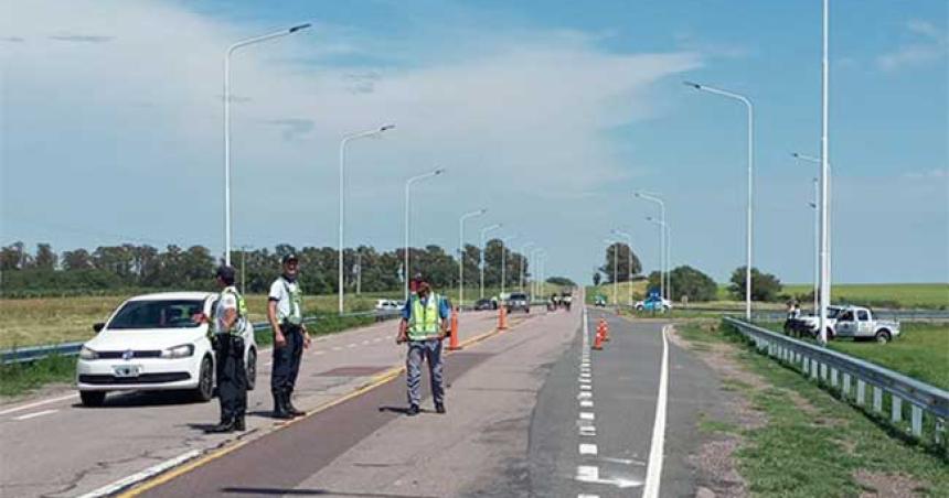 Cuidar Vidas- implementan controles de velocidad en rutas pampeanas