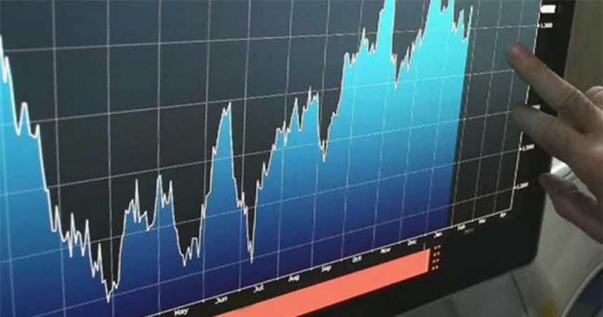 Leve mejoriacutea con el riesgo paiacutes de la Argentina que perfora los 1800 puntos