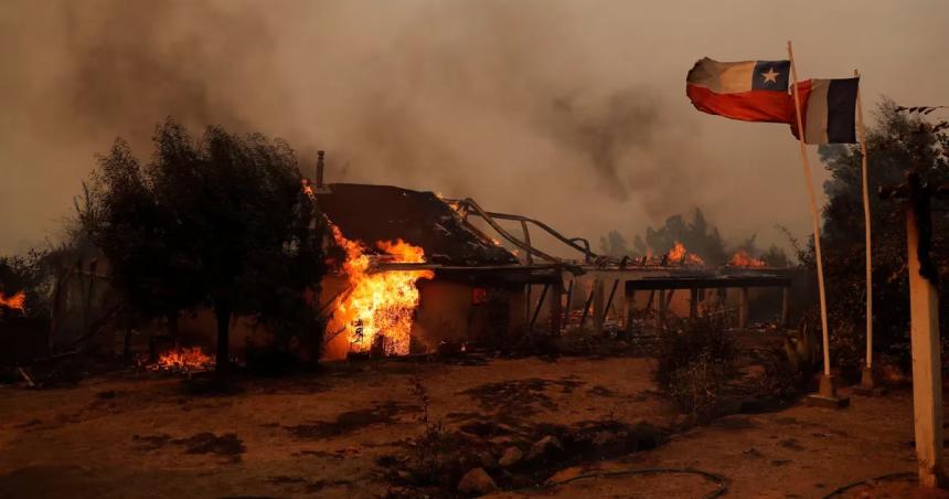 Incendios en Chile- al menos 22 muertos y 554 heridos