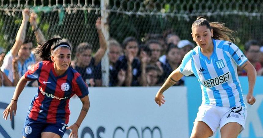 San Lorenzo le ganoacute a Racing y es uno de los punteros