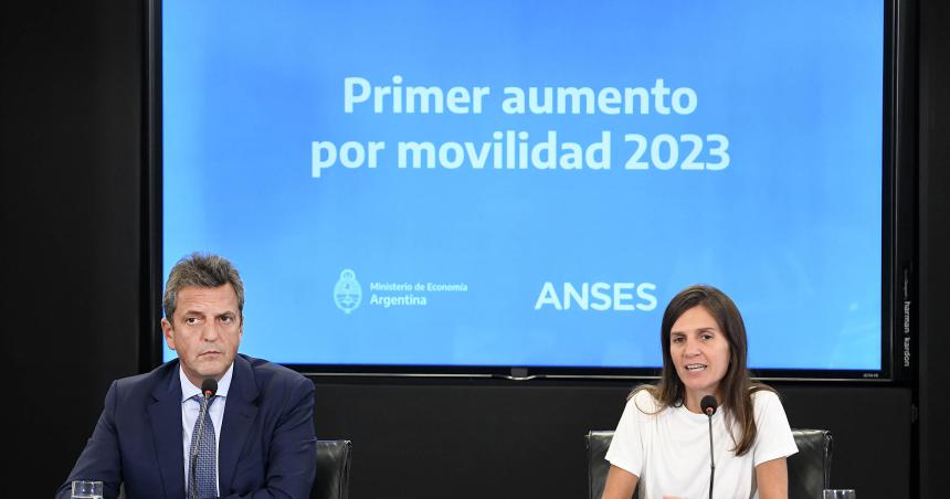 Massa y Raverta anunciaron el aumento para las jubilaciones