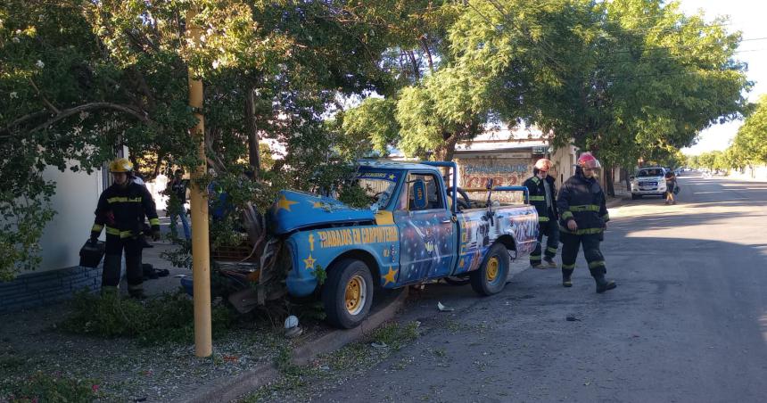 Fuerte choque con tres heridos en General Pico