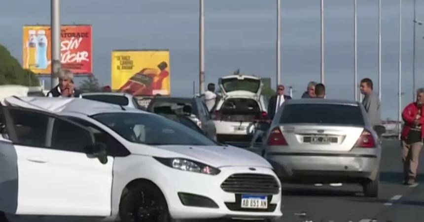 Una mujer murioacute en un choque muacuteltiple en la Panamericana