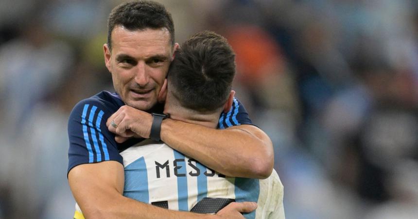 Scaloni quiere a Messi y Di Mariacutea en 2026