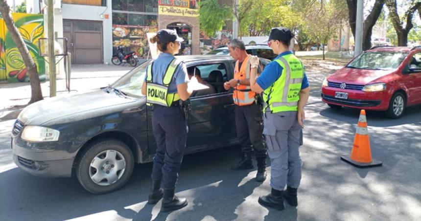 Realizan controles de velocidad en General Pico