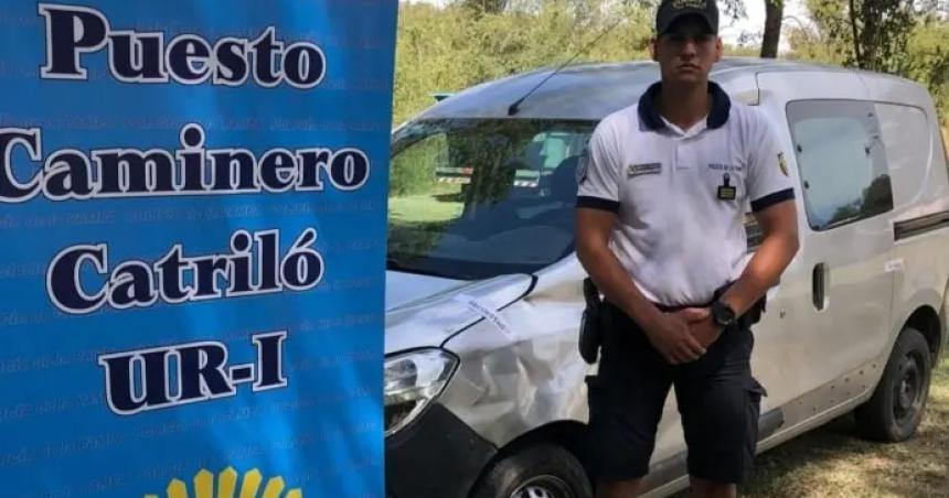 Secuestran furgoacuten con pedido de captura en el Puesto Caminero de Catriloacute