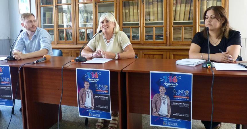 Realicoacute celebra su 116ordm aniversario con la actuacioacuten de El Indio Rojas 