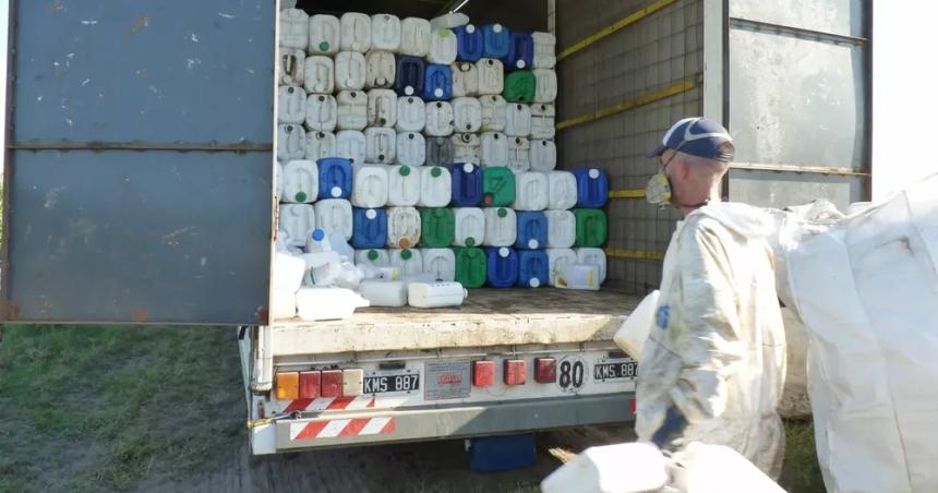 La Fundacioacuten Campo Limpio recolectoacute maacutes de 1700 envases vaciacuteos de fitosanitarios en Realicoacute