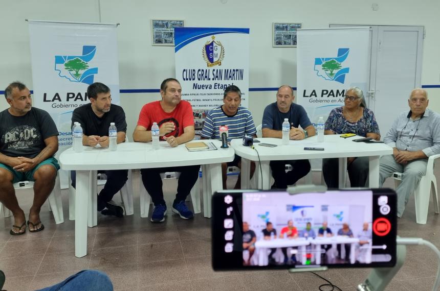 Anunciaron Festival de Boxeo en el Club San Martiacuten de Santa Rosa