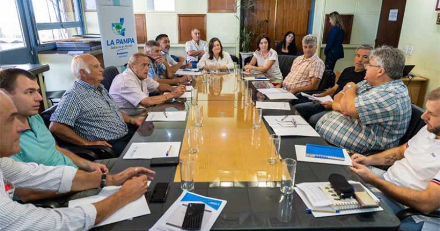 La Mesa Agropecuaria Provincial se reunioacute con agenda abierta