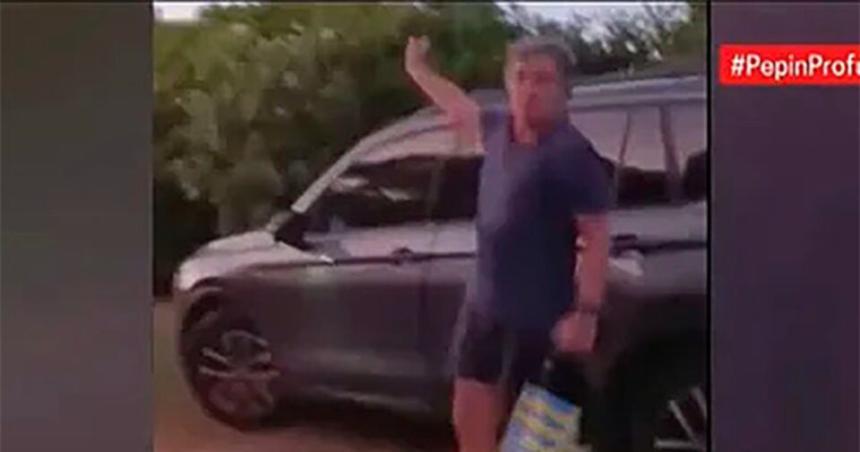 El proacutefugo Pepiacuten Rodriacuteguez Simoacuten se fue de Punta del Este