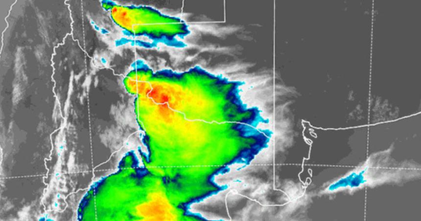 Alerta por tormentas fuertes en la provincia