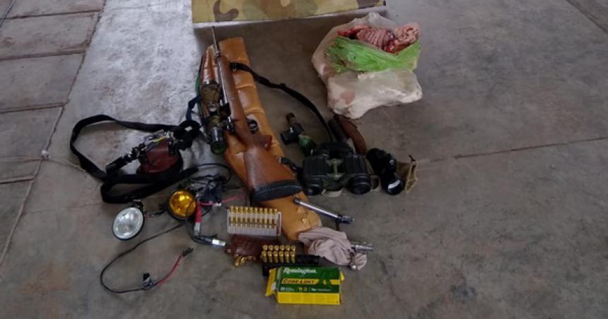 Atraparon a dos cazadores furtivos en la Ruta Provincial 14