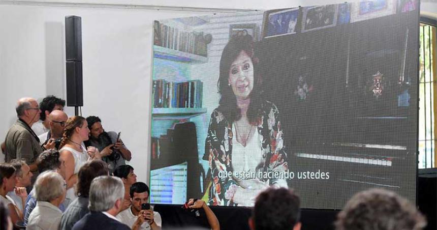 Cristina Kirchner dijo que el Estado debe recuperar territorio en zonas afectadas por narcotraacutefico