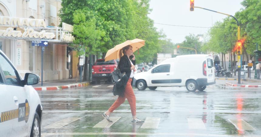 Sigue el pronoacutestico de lluvias- todos los datos de la provincia