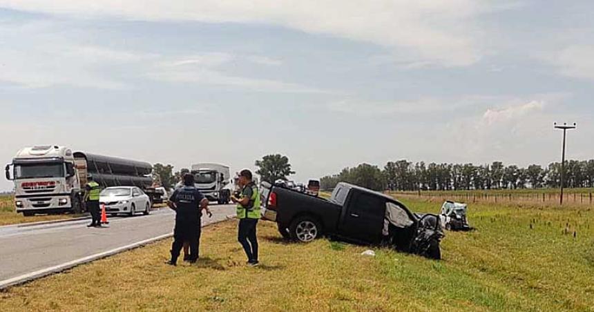 Tragedia en la familia de Ramoacuten Diacuteaz- se accidentoacute su hijo Michael en la Ruta Nacional 5 y fallecioacute su esposa