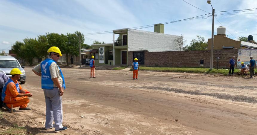 Comenzoacute la obra de la calle Stieben
