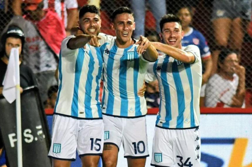 Racing goleoacute a Unioacuten y se prendioacute