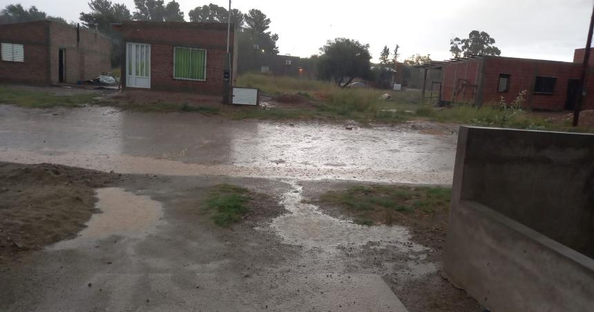Registros de lluvias- 42 miliacutemetros en Limay Mahuida