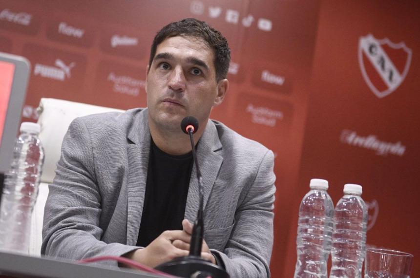 Leandro Stillitano dejoacute de ser el entrenador de Independiente