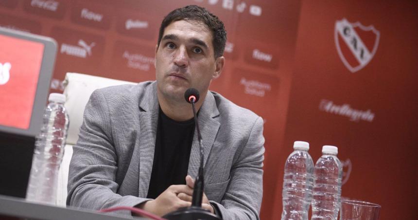 Leandro Stillitano dejoacute de ser el entrenador de Independiente