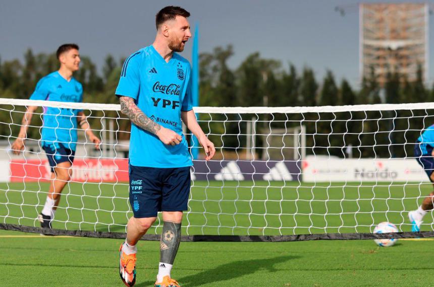Argentina entrena a la espera de la fiesta