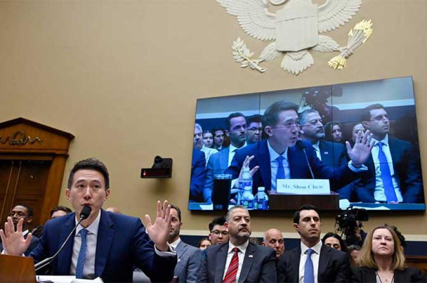 El CEO de TikTok ante el Congreso de EEUU- No somos un agente de China