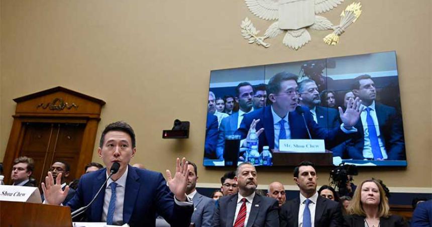 El CEO de TikTok ante el Congreso de EEUU- No somos un agente de China