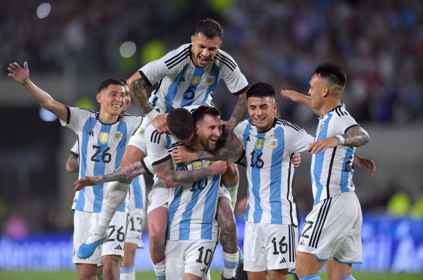 Llegaron los goles y la fiesta de los campeones fue completa