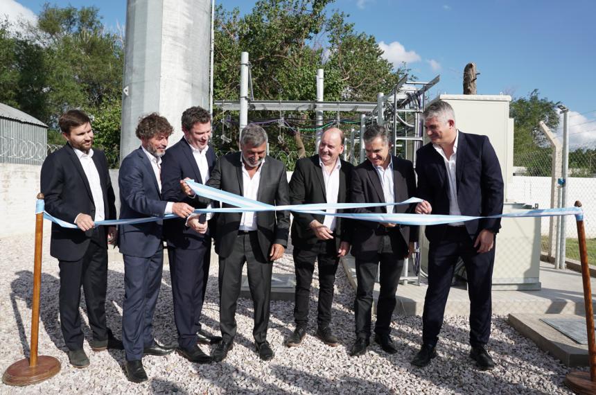 Inauguraron antena 4G en Pichi Huinca que por primera vez tendraacute servicio de telefoniacutea celular