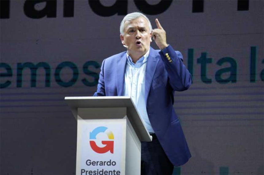Morales- Voy a restablecer el orden en la Repuacuteblica Argentina
