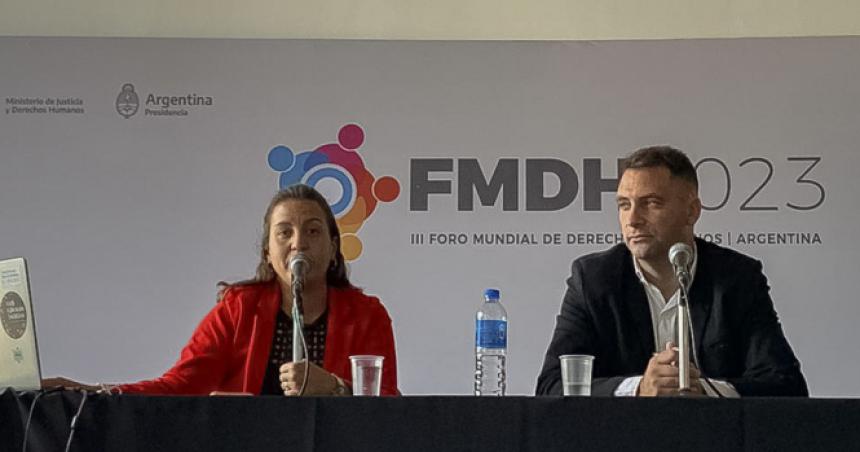 El modelo pampeano de educacioacuten inclusiva en el Foro Mundial de Derechos Humanos