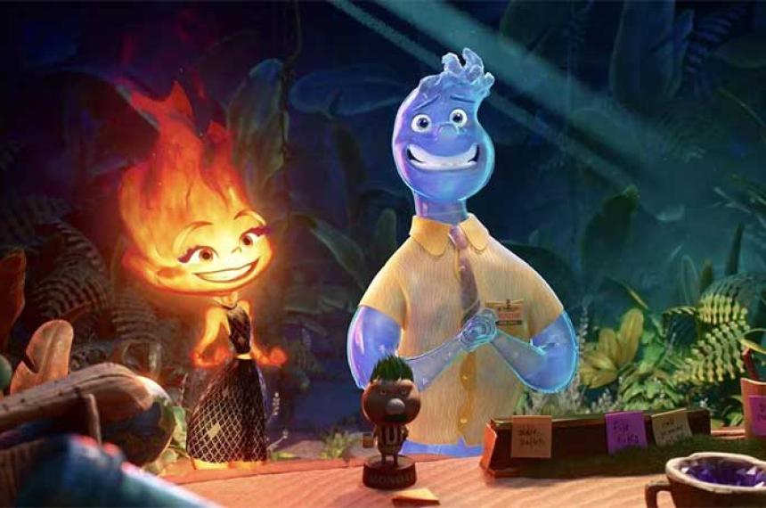 Elemental la nueva peliacutecula de Pixar muestra su primer traacuteiler oficial