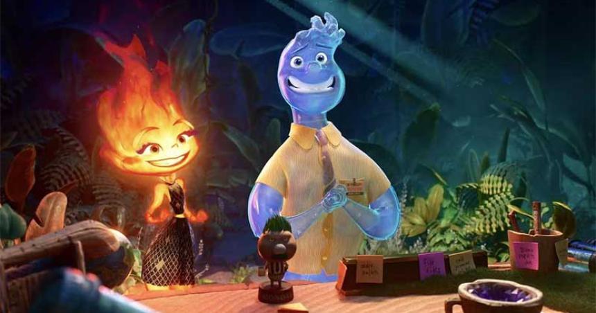 Elemental la nueva peliacutecula de Pixar muestra su primer traacuteiler oficial
