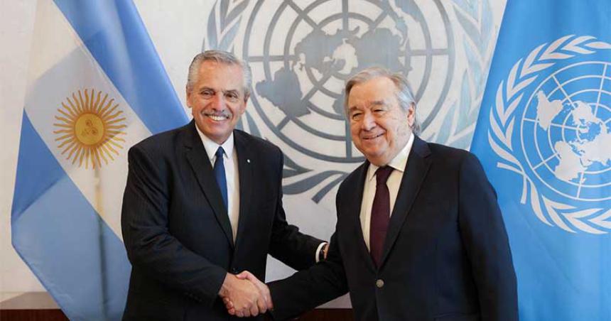 El presidente le pidioacute a la ONU reanudar las negociaciones por Malvinas