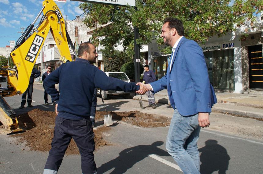 Di Naacutepoli- estamos ejecutando un plan de obras histoacuterico para Santa Rosa