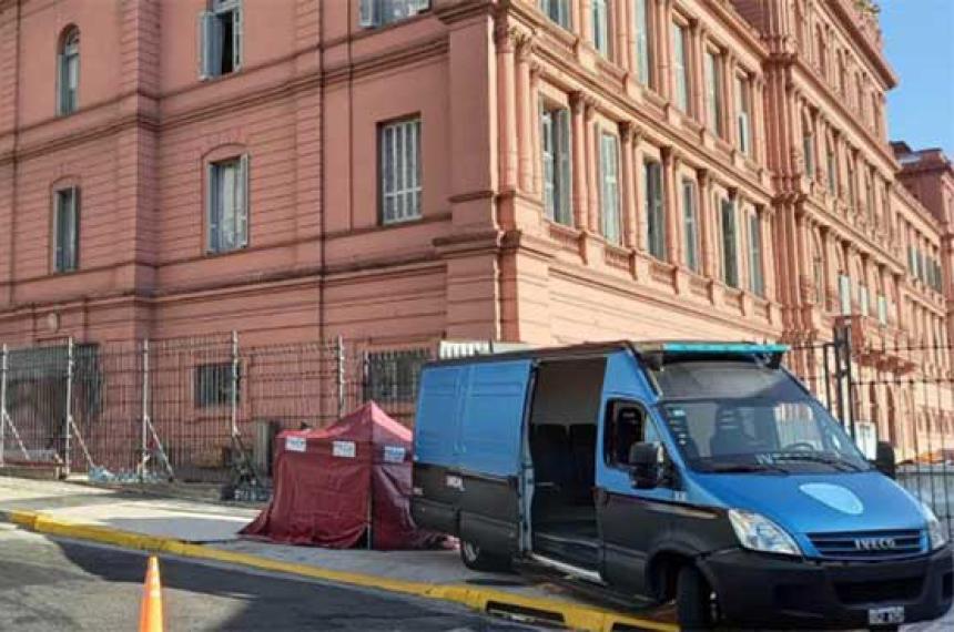 Conmocioacuten por la muerte de una beba de 3 meses al lado de Casa Rosada