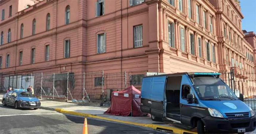 Conmocioacuten por la muerte de una beba de 3 meses al lado de Casa Rosada