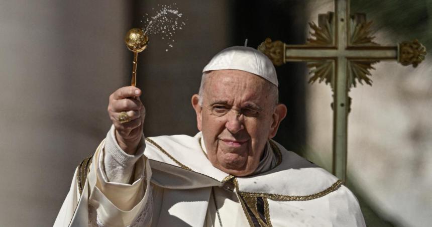 En su mensaje de Pascua Francisco pidioacute esfuerzos para terminar con las guerras