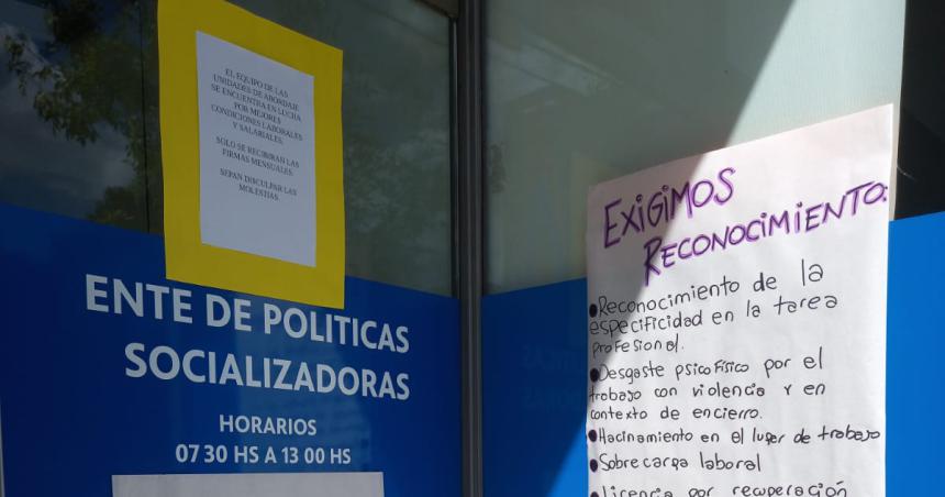 Reclamo y conflicto laboral en las unidades que supervisan condenados